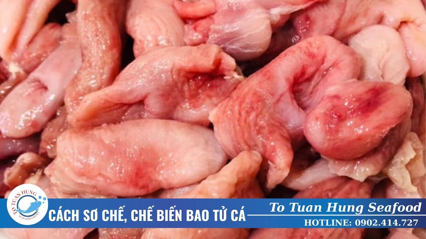 Giá bao tử cá ba sa